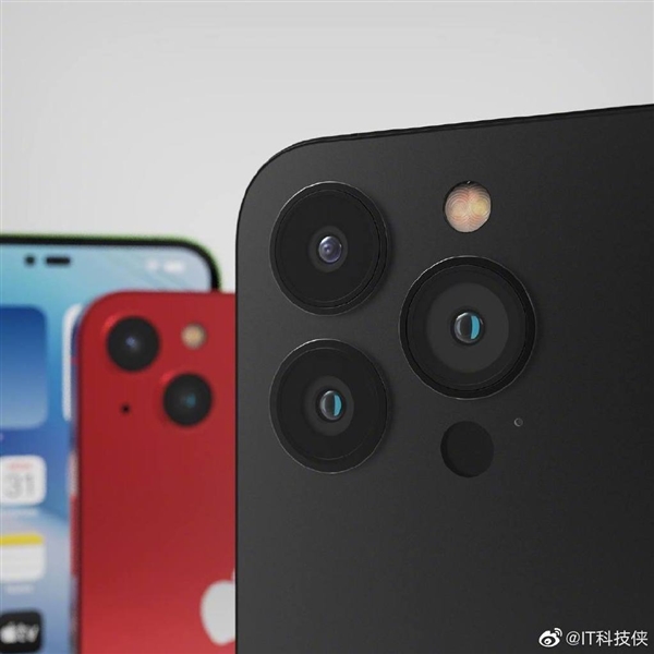 iphone 14系列最新概念图曝光：感叹号挖孔、圆形音量键