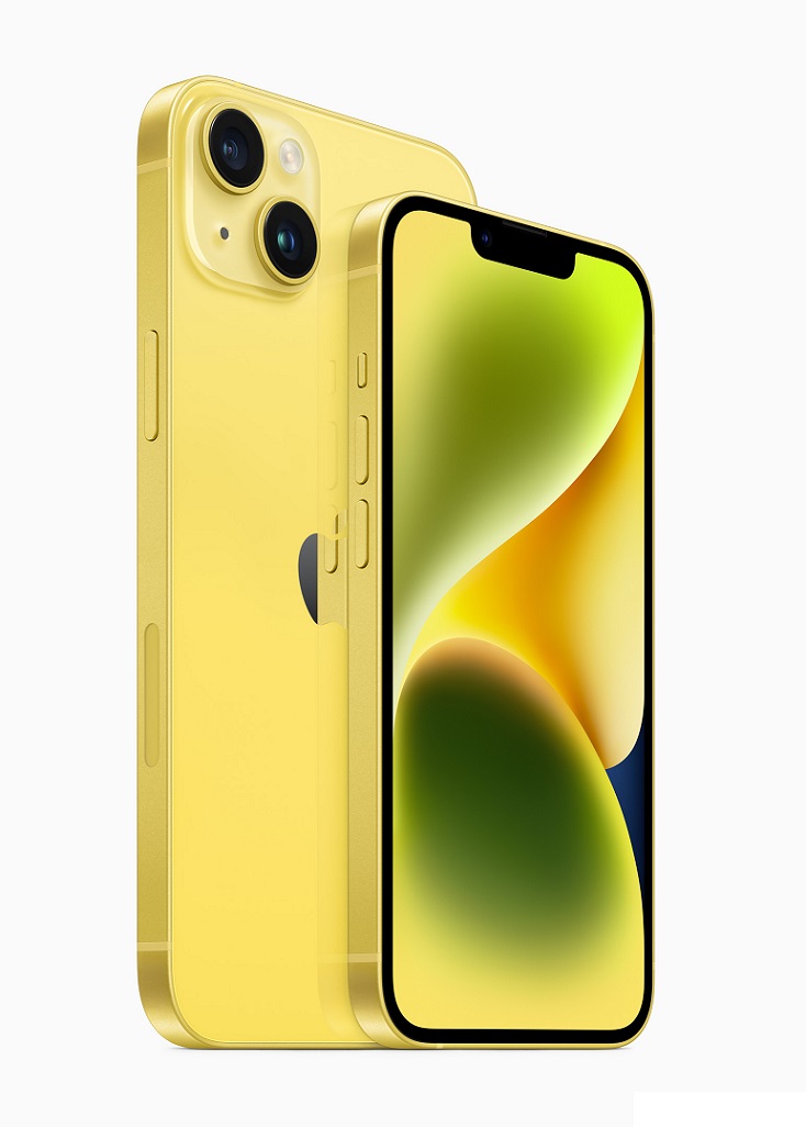 iphone 14黄色版来了 iphone14黄色和小米13飓风黄相比