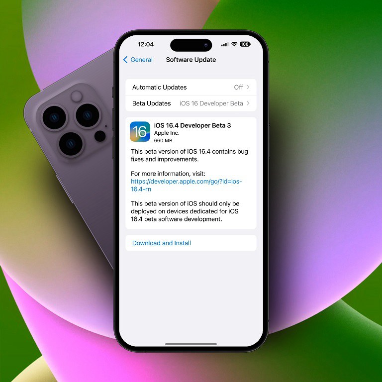 ios16.4 beta3值得升级吗？ios16.4 beta3体验评测
