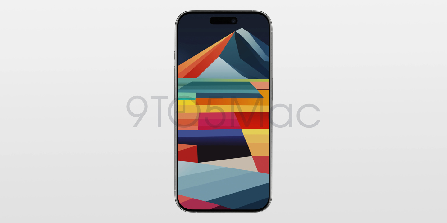 iphone 15 pro超高清渲染图首曝，钛合金中框、新增深红色