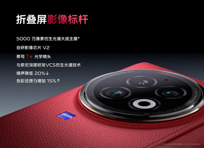 vivo x fold 2正式发布 7项折叠屏全球唯一