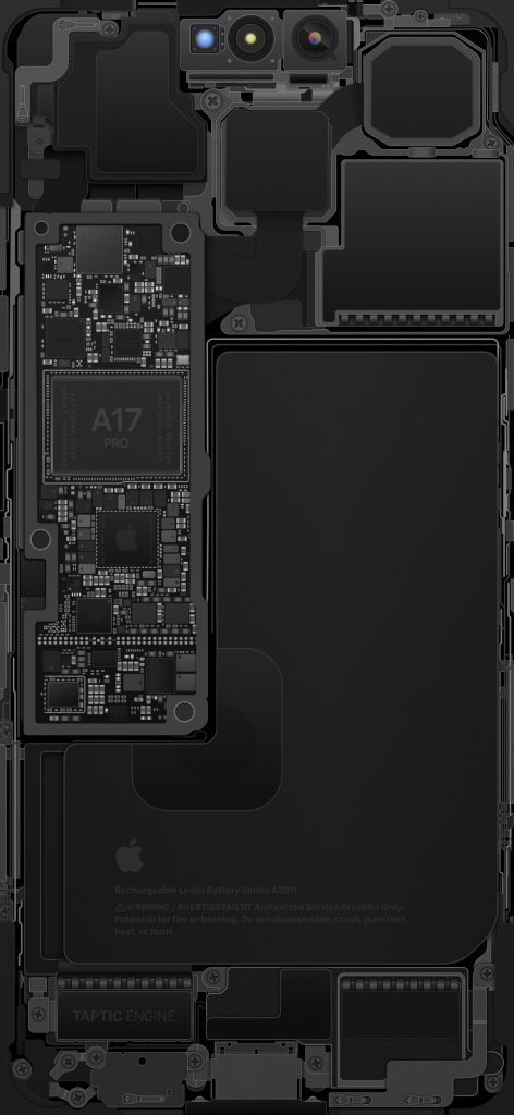 iphone 15系列内部结构壁纸下载