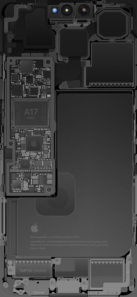 iphone 15系列内部结构壁纸下载