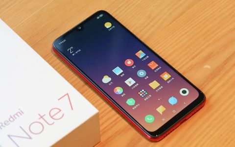 4800万双摄千元机 红米note7开箱图赏
