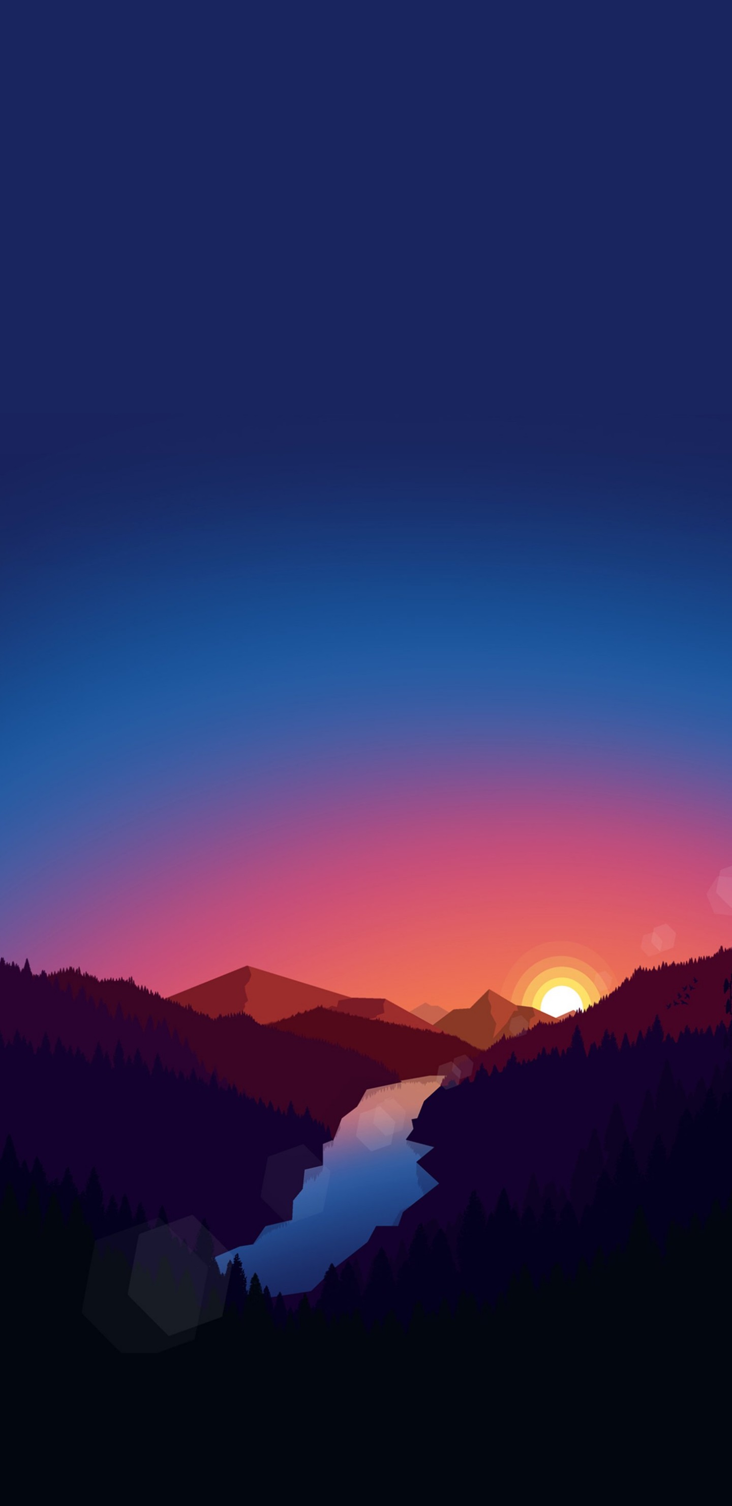 智美无边界 color os6内置全面屏手机壁纸精选下载