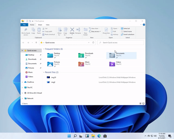 win11来了 界面迎来大改 有点苹果macos的味道