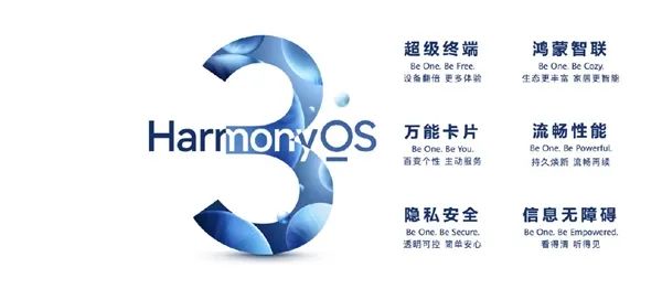华为正式发布鸿蒙os 3：六大升级