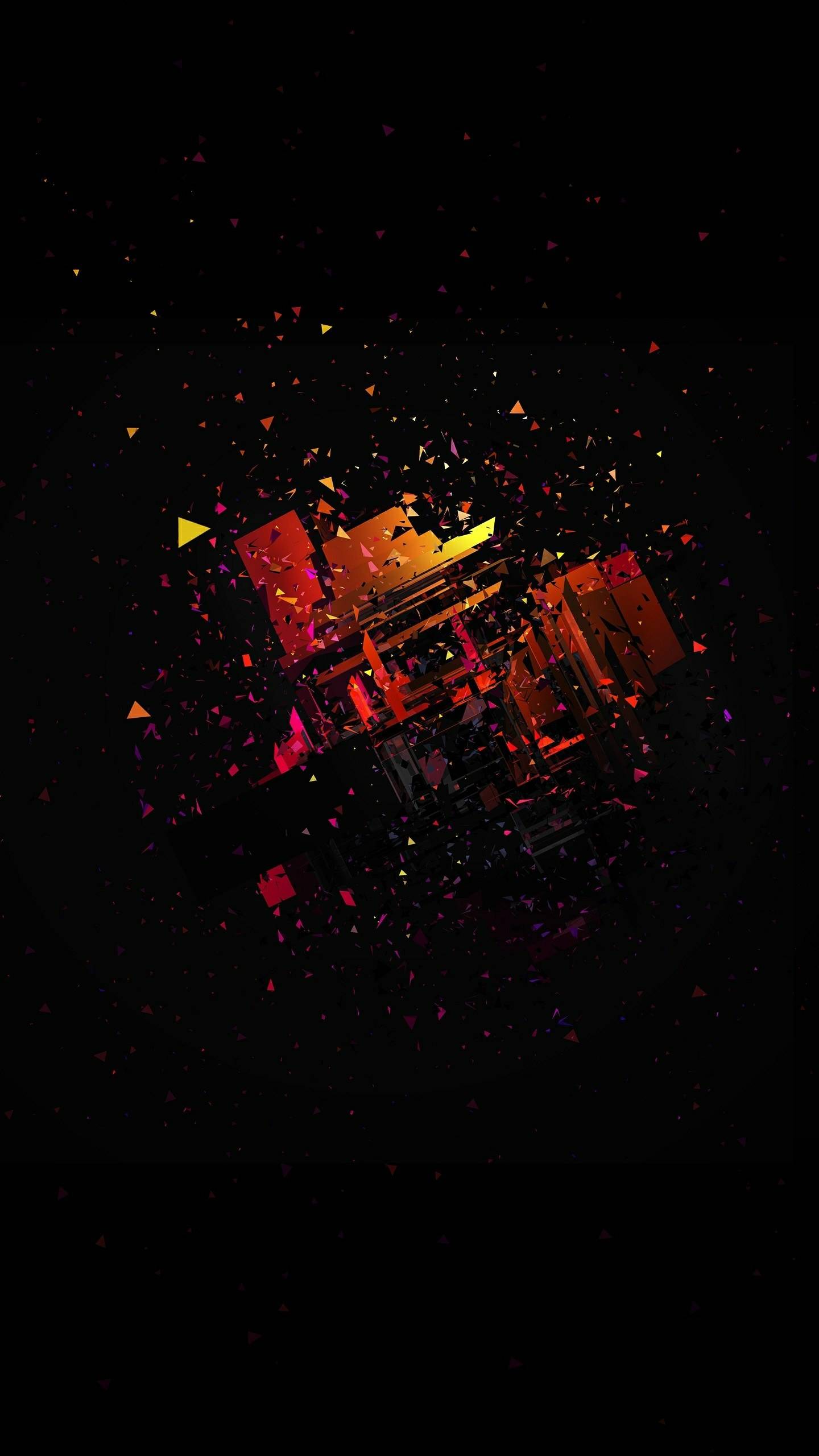 1440x2560分辨率壁纸 15张2k超高清黑色神秘手机壁纸下载