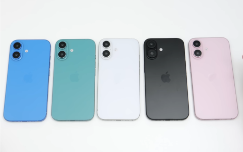iphone 16机模大曝光，新配色看不懂