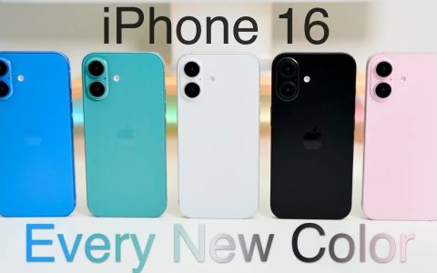 iphone 16机模上手：5种配色，外观就这样了！
