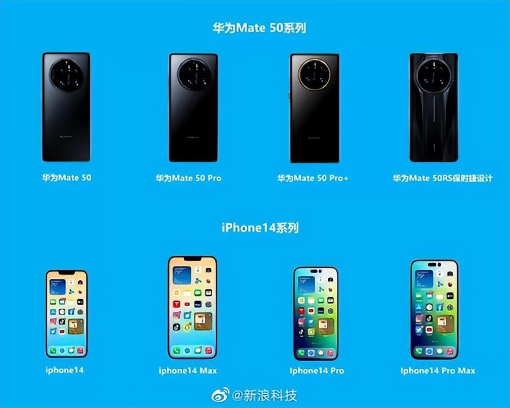 iphone14将与华为mate50同期发布，你会选谁？