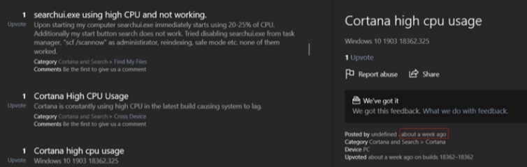 win10五月版更新翻车了 cpu占率奇高 微软建议延迟更新