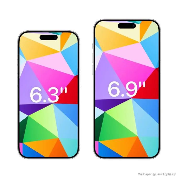 iphone 16系列参数曝光，pro系列尺寸更大了！