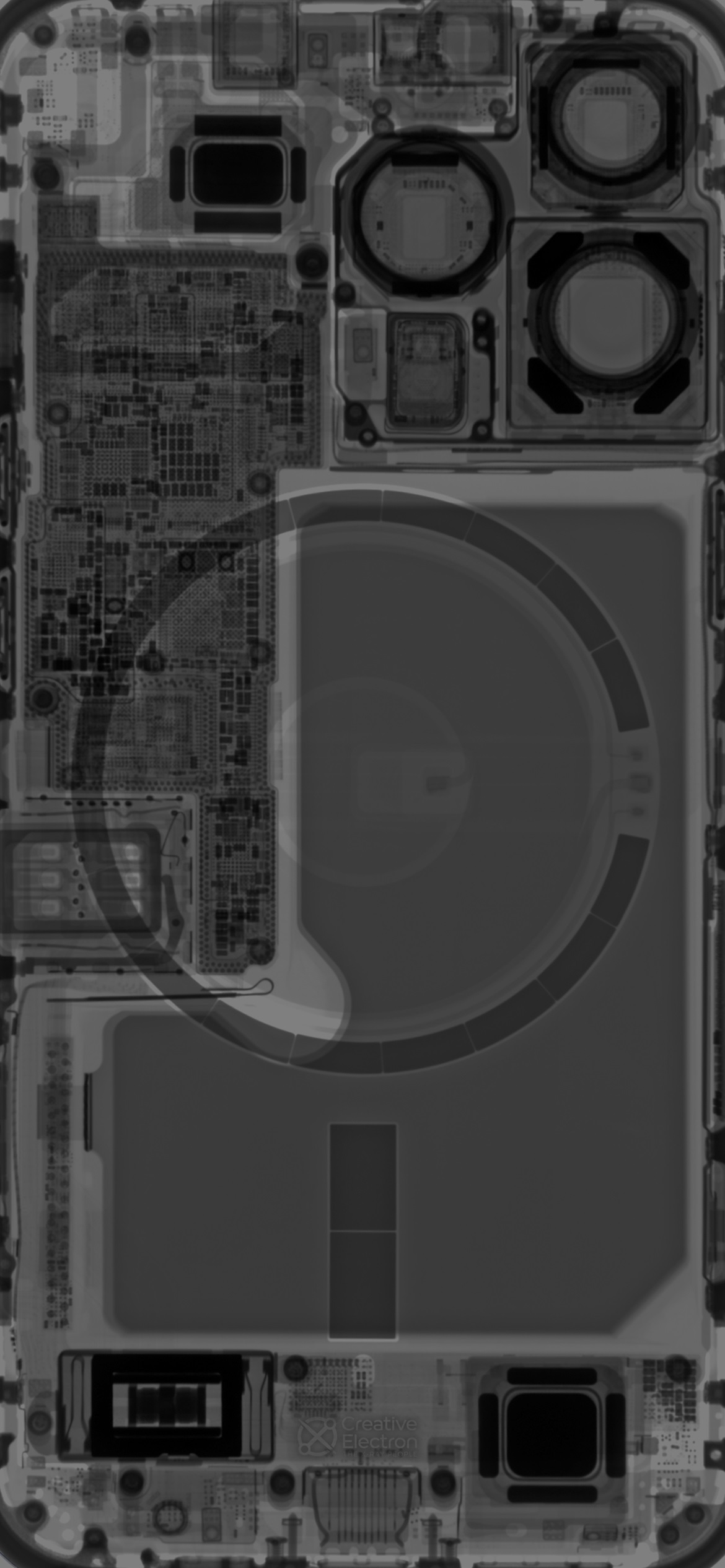 iphone 13拆机壁纸来了 iphone 13和13 pro内部结构壁纸高清下载