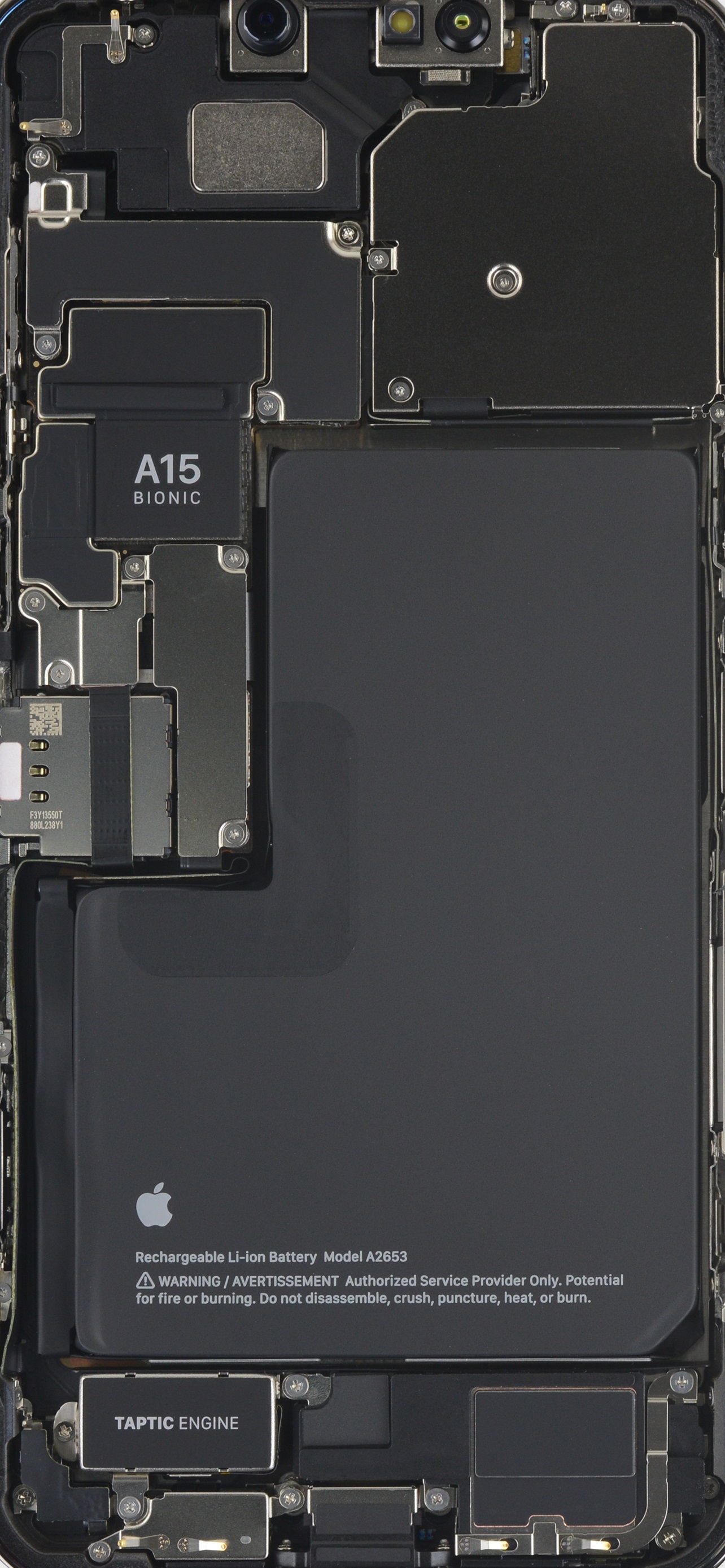iphone 13拆机壁纸来了 iphone 13和13 pro内部结构壁纸高清下载