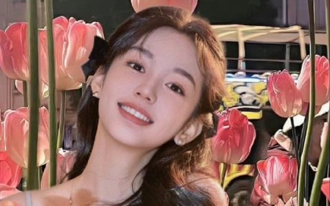 微信女明星头像：周也头像氛围感，漂亮又可爱！