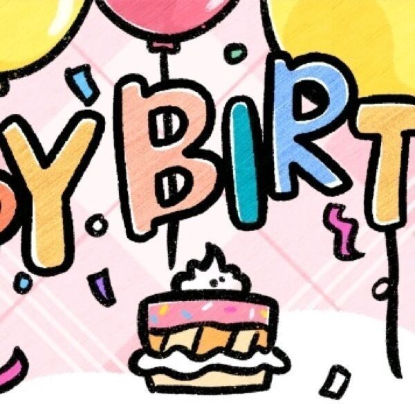 happy birthday九宫格配图，生日快乐朋友圈九宫格配图