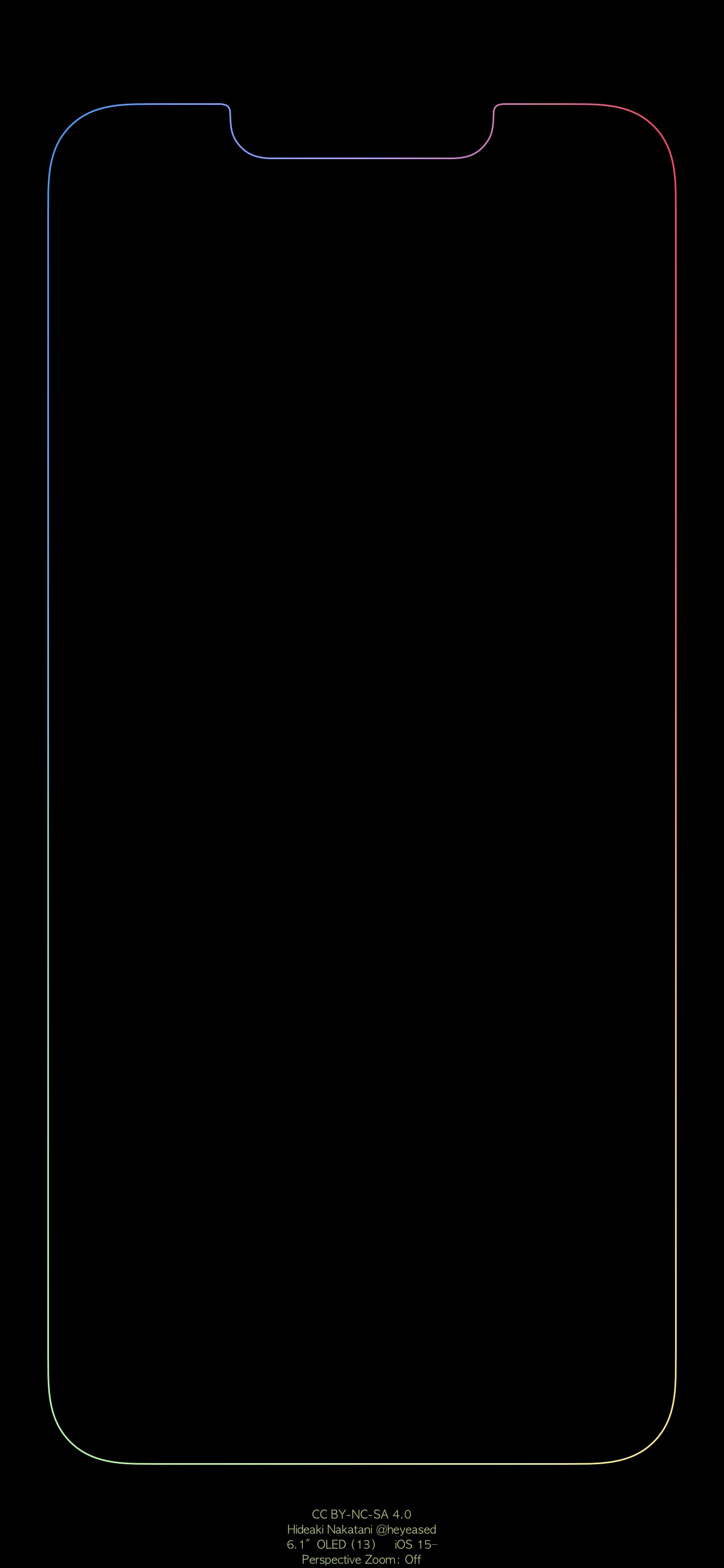 ​iphone13 pro边缘发光壁纸 苹果13 pro发光边框壁纸下载