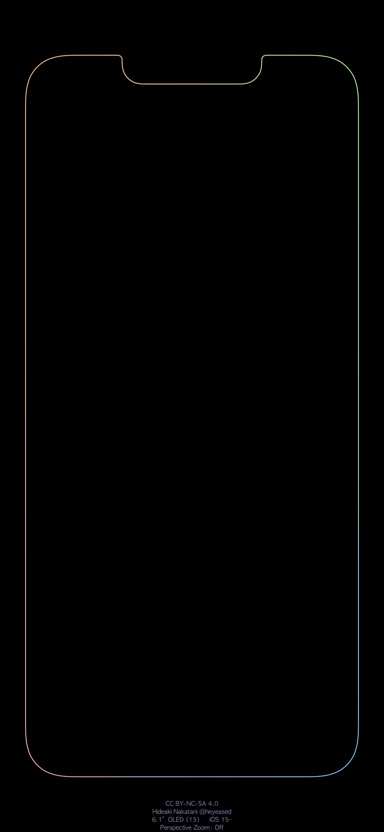 ​iphone13 pro边缘发光壁纸 苹果13 pro发光边框壁纸下载